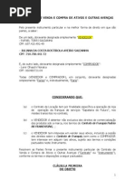 Modelo de Contrato Compra e Venda