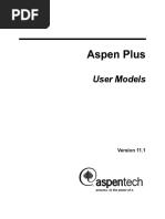 APLUS 111 User Models