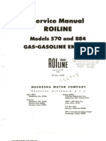 Service Manual Roiline Model 570 and 884