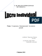 REFERAT Principiile Generale Ale Cooperarii Judiciare Inter Nation Ale in Materie Penala