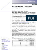 Corporate: Eurozone Sovereign/Corporate Links - 2012 Update