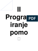 II Program Iranje Pomo