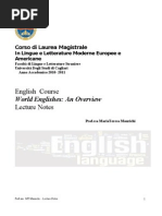 Lectures Notes World Englishes