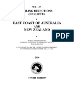 Pub. 127 East Coast of Australia and New Zealand 10ed 2010