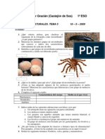 Examen Ciencias Naturales 1o ESO. Tema 5