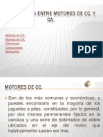 Diferencias Entre Motores de CC y CA