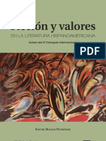 Ficción y Valores en La Literatura Hispanoamericana. Tomo II. Actas Del IV Coloquio Internacional