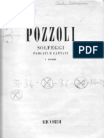 POZZOLI - Solfeggi Parlati e Cantati 1° Corso