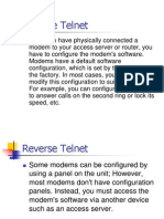 Reverse Telnet