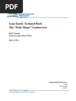 Lean Finely Textured Beef: The "Pink Slime" Controversy: Joel L. Greene