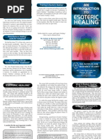 What Is Esoteric Healing Brochure