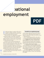 Occupational Employment: Growth by Occupational Group