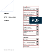 STEP 7-MicroDOS