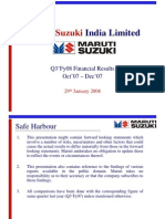 Maruti India Limited: Suzuki