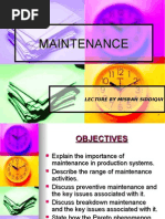 Maintenance 