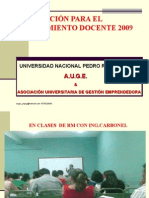 Nombramiento Docente 2009