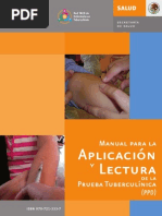 Manual para La Aplicacion y Lectura de La Prueba Tuberculina PPD