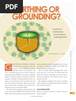 Earthing or Grounding