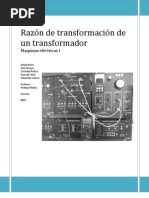 Razón de Transformación