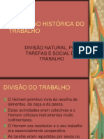 Evolução Histórica Do Trabalho