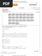 Marco Di Mauro, Nada de Nada - Tablatura para Guitarra