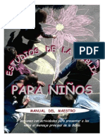 Estudios de La Biblia para Ninos Maestro