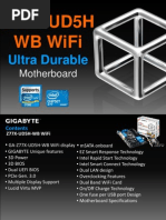 Gigabyte GA-Z77X-UD5H-WB WiFi Motherboard