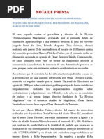 Caso Periodista Marcos Pflücker Núñez