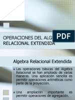 Algebra Relacional Extendido