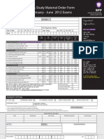 Ireland Acca Materials Order Form