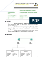 Laporan DNS Dan Samba Pada OS Linux