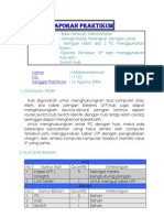 Laporan Praktikum Hub Dan Switch