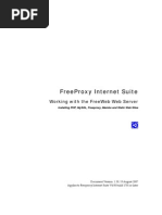 FreeProxy Internet Suite-Working With The FreeWeb Web Server