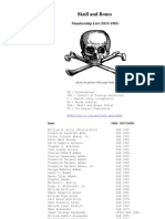 2006 Skull-Bones Member List