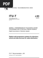 $igital Multi Programme Systems For Television Sound and Data Services For Cable Distribution