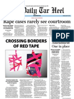 The Daily Tar Heel For April 19, 2012