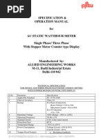 Static Watt Meter