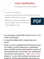 Rock Mass Classification