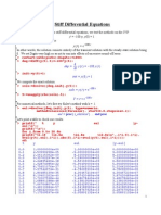 Stiff Differential Equations