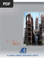 Annual Report 2011 (Al Abbas Cement)