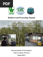 Rubber Wood Processing Manual