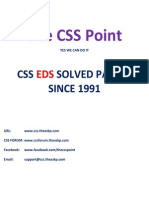 EDS Solved Paper