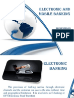 Electronic and Mobile Banking