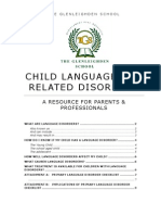 Child Language and Related Disorders: A Resource For Parents & Professionals