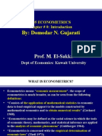 By: Domodar N. Gujarati: Prof. M. El-Sakka