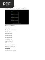 Design Examples: Design Code: ACI 318-05 Design Data