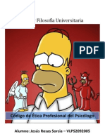 Código de Ética Profesional Del Psicólogo