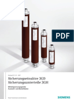 Siemens Fuse Curve