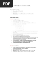 1: Traditional/Advanced Costing Methods: Why Need To Know Cost/unit?