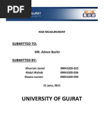 University of Gujrat: Submitted To